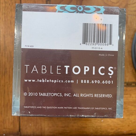 Tabletopics Not Your Mom’s Dinner Party 2010! - Picture 6 of 7